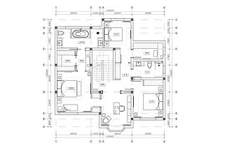 多層宿舍CAD圖紙設(shè)計圖免費(fèi)下載 1600像素DWG格式解析